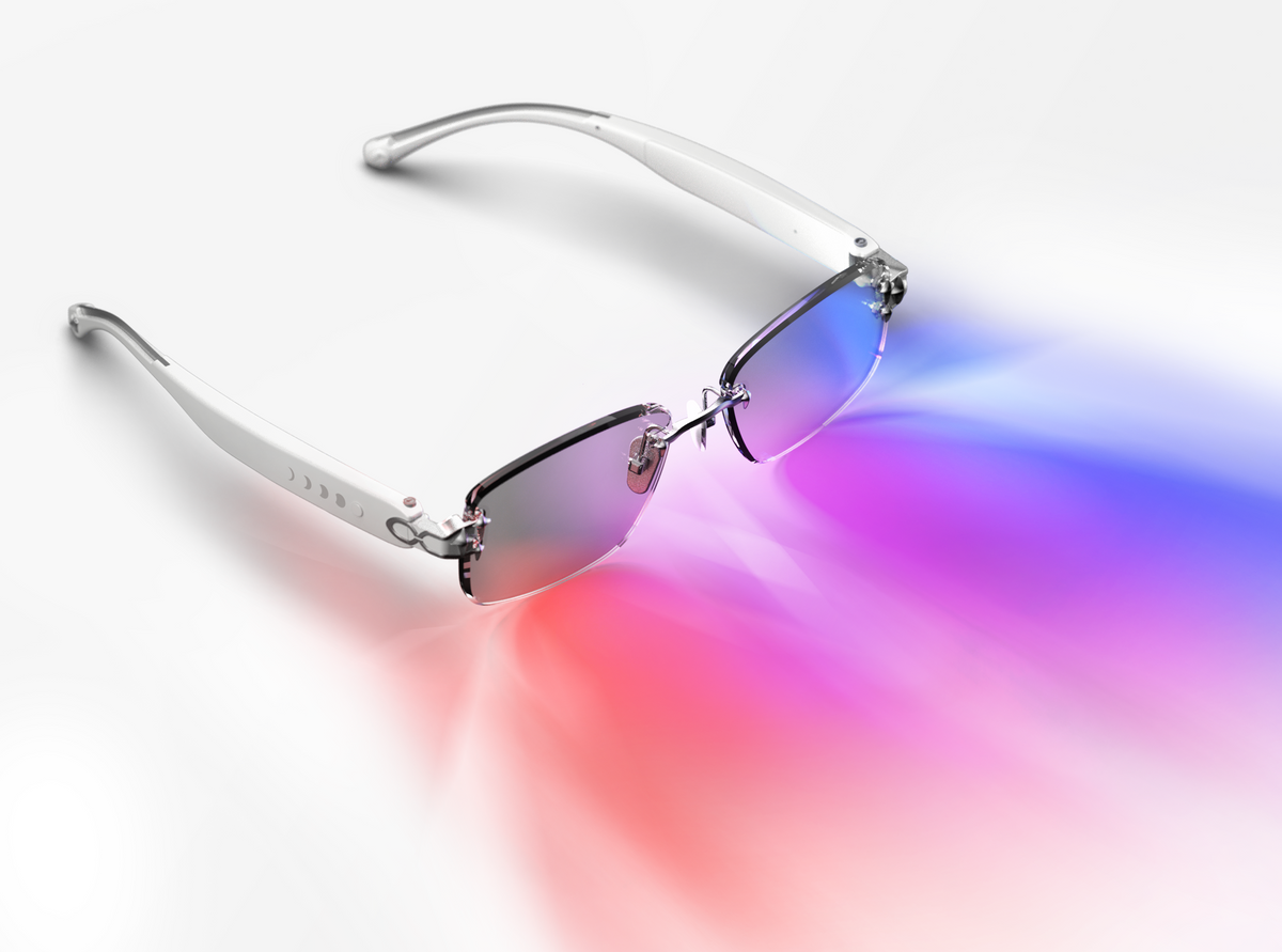 Aura — Prismatic Smart Glasses Electrochromic Color Changing Sunglasses ...
